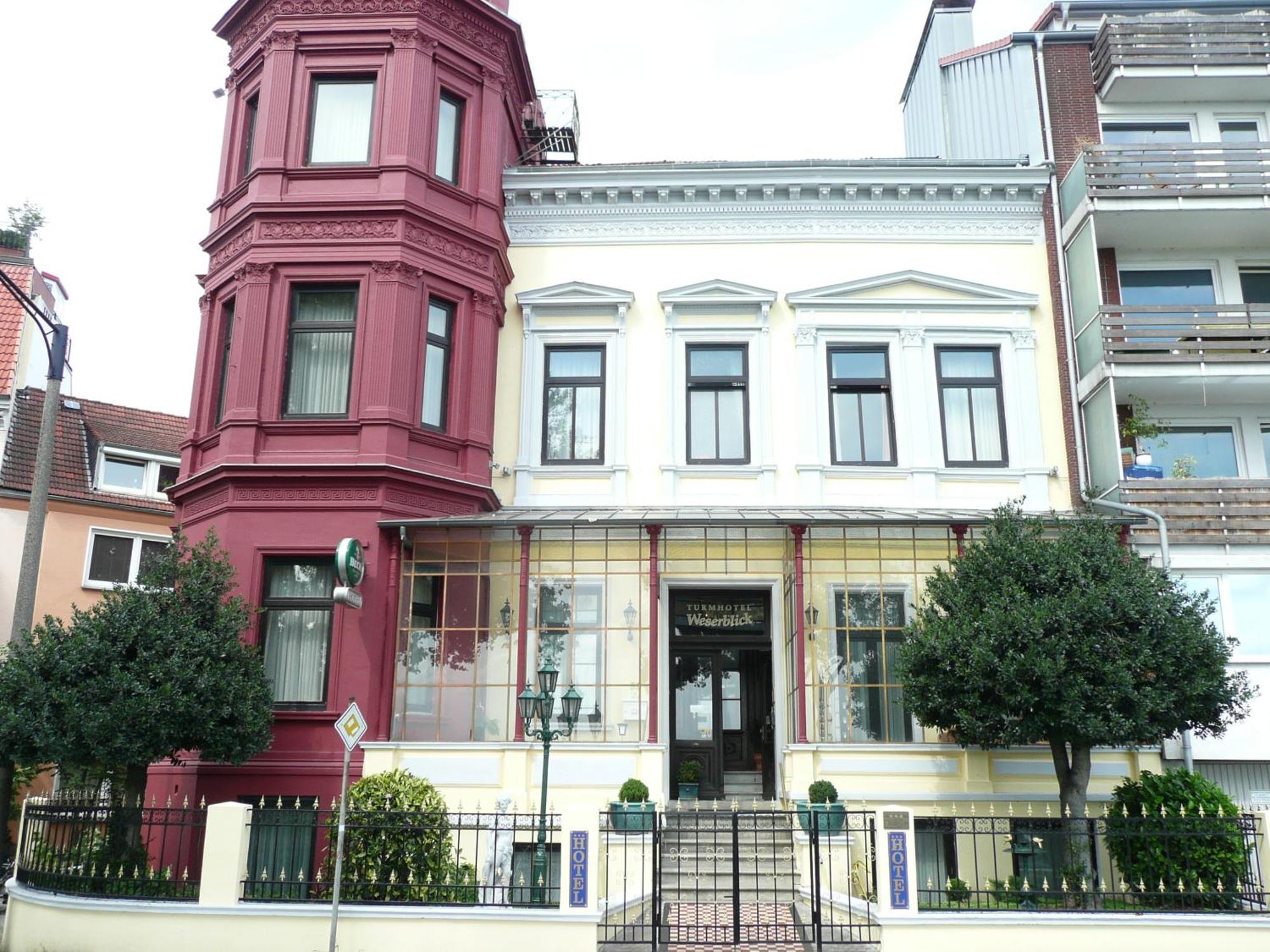 Turmhotel Weserblick BRE 외부 사진